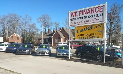 College Auto Sales Greenwood