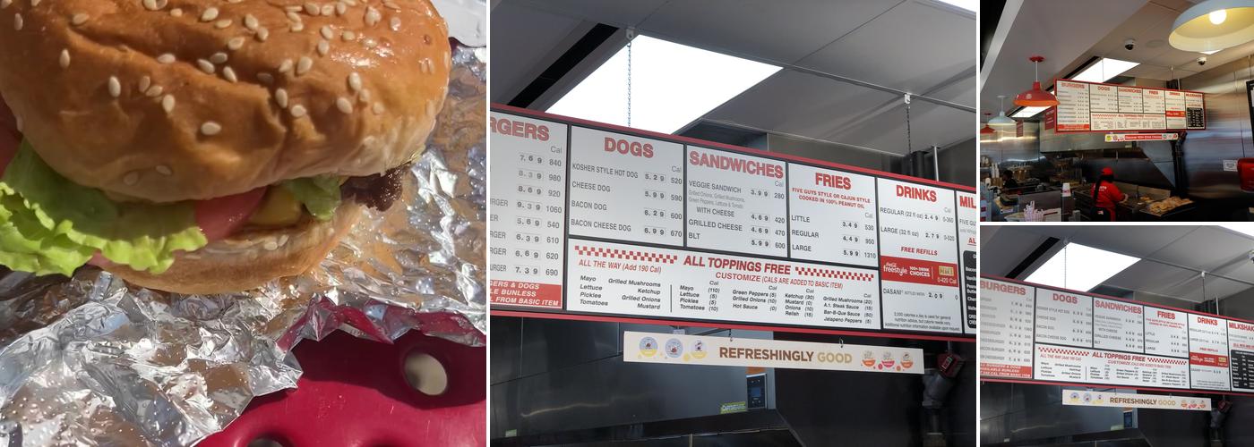 Five Guys Menu