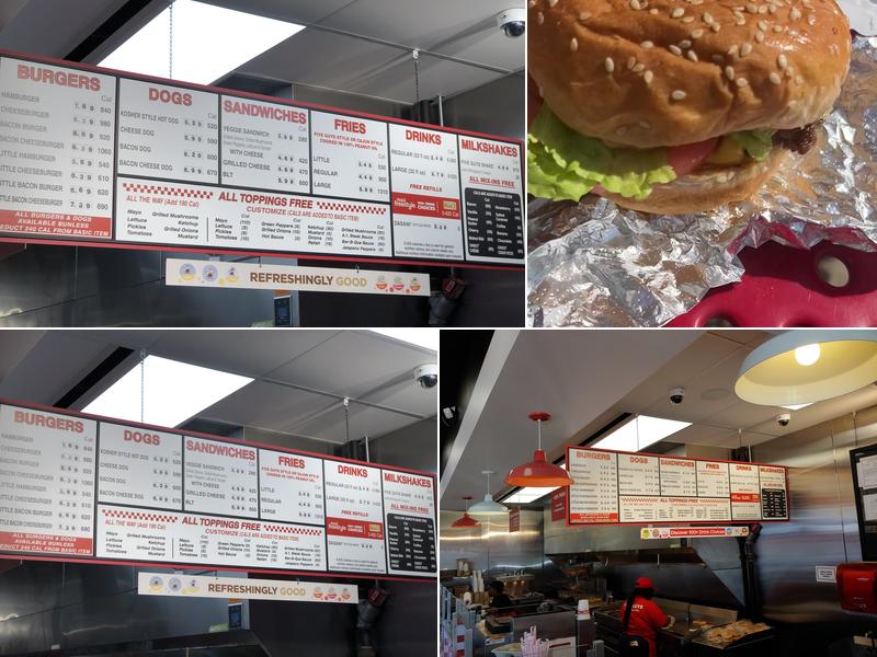 Five Guys Menu
