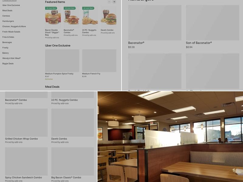 Wendy's Menu