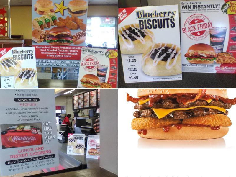 Hardee's Menu