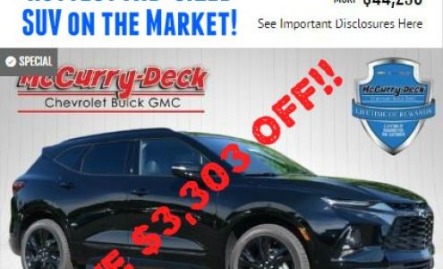 McCurry-Deck Motors Chevrolet Service