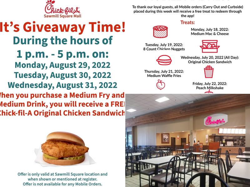 Chick-fil-A Menu