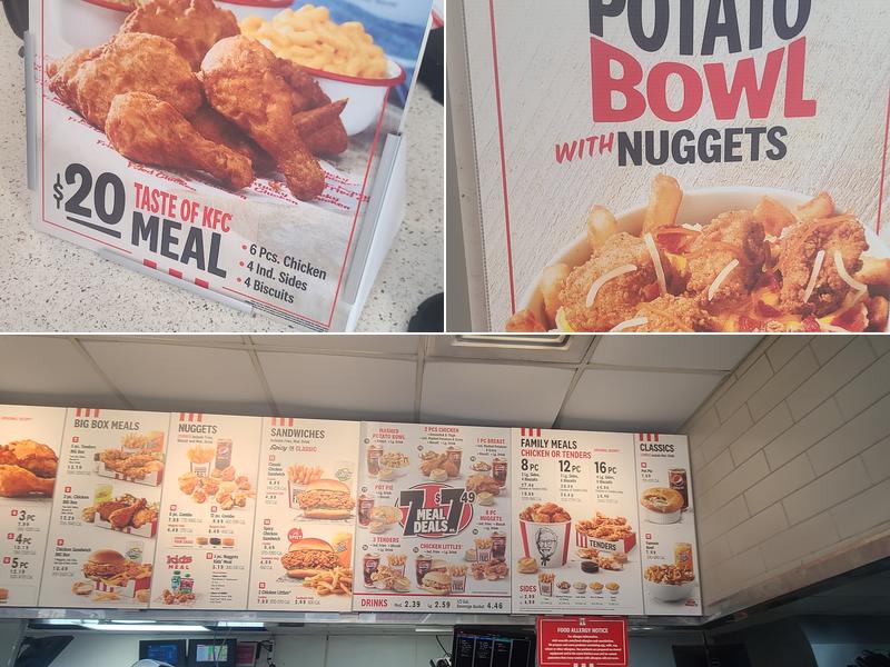 KFC Menu
