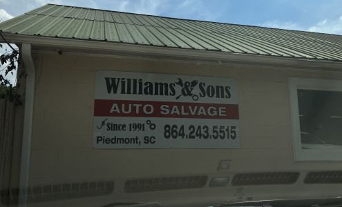 WILLIAMS AND SONS AUTO SALVAGE