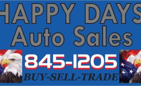 HAPPY DAYS AUTO SALES !