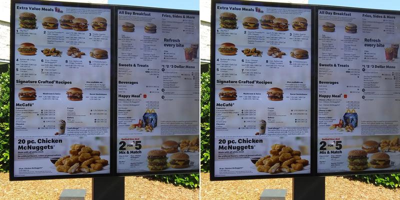 McDonald's Menu
