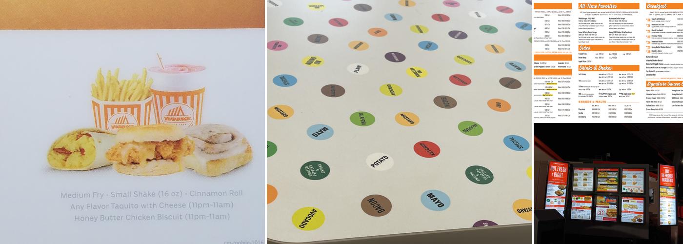 Whataburger Menu