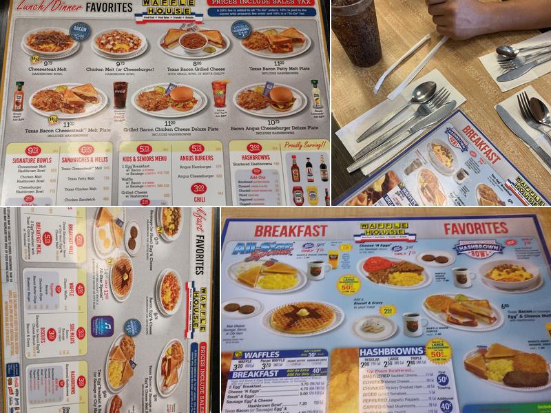 Waffle House Menu