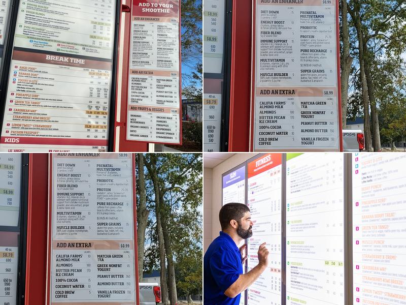 Smoothie King Menu