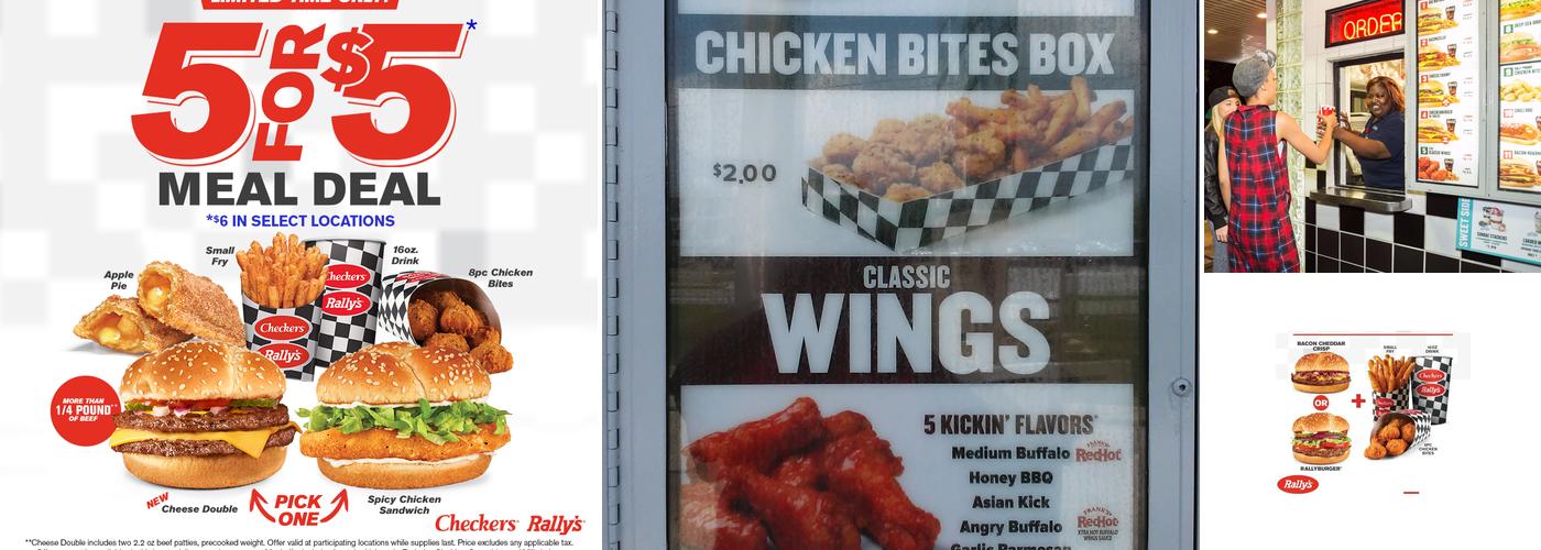 Checkers Menu