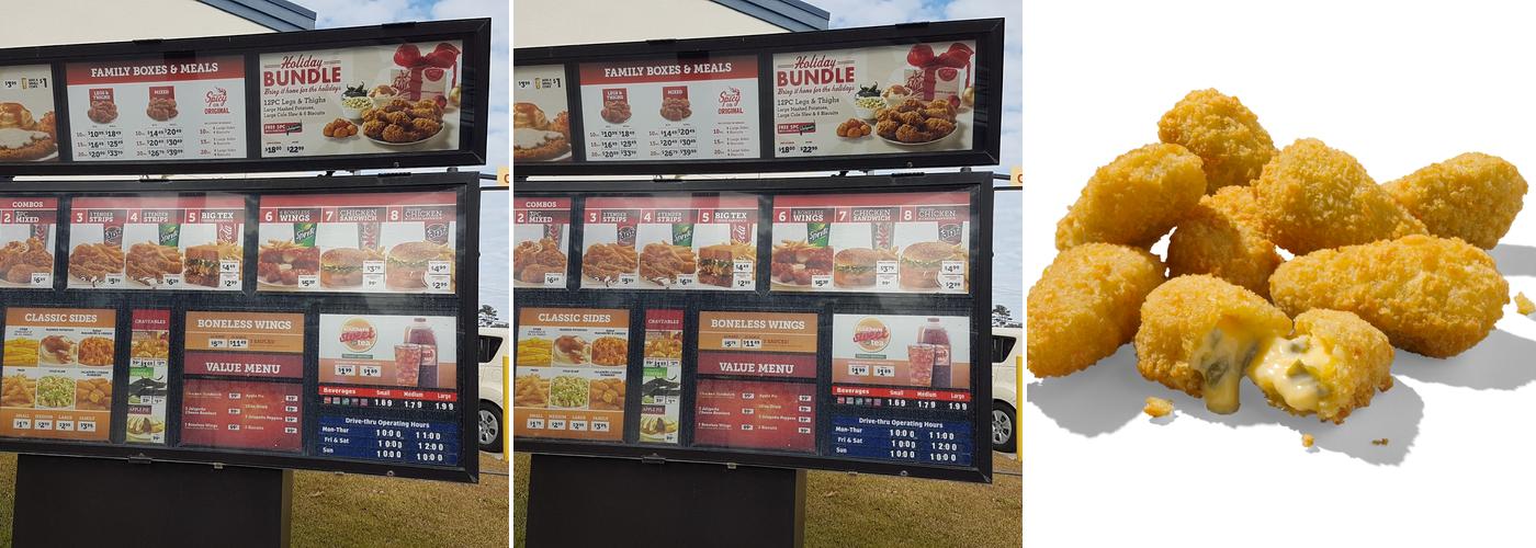 Church's Texas Chicken Menu