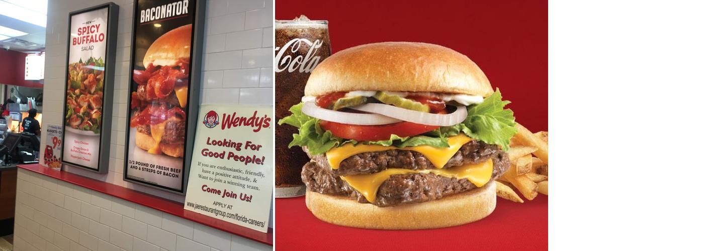 Wendy's Menu