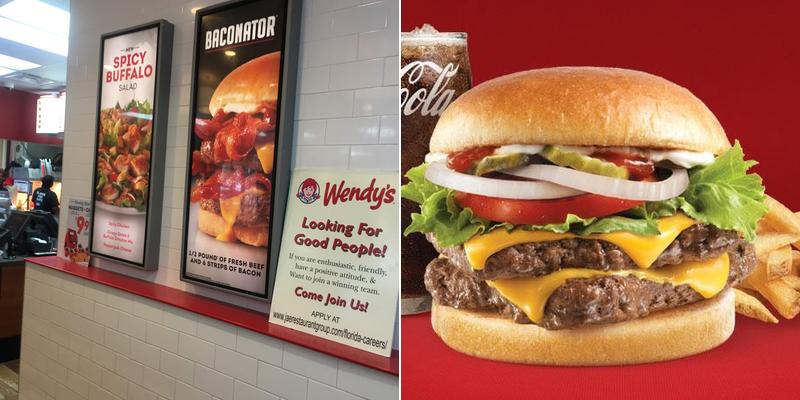 Wendy's Menu