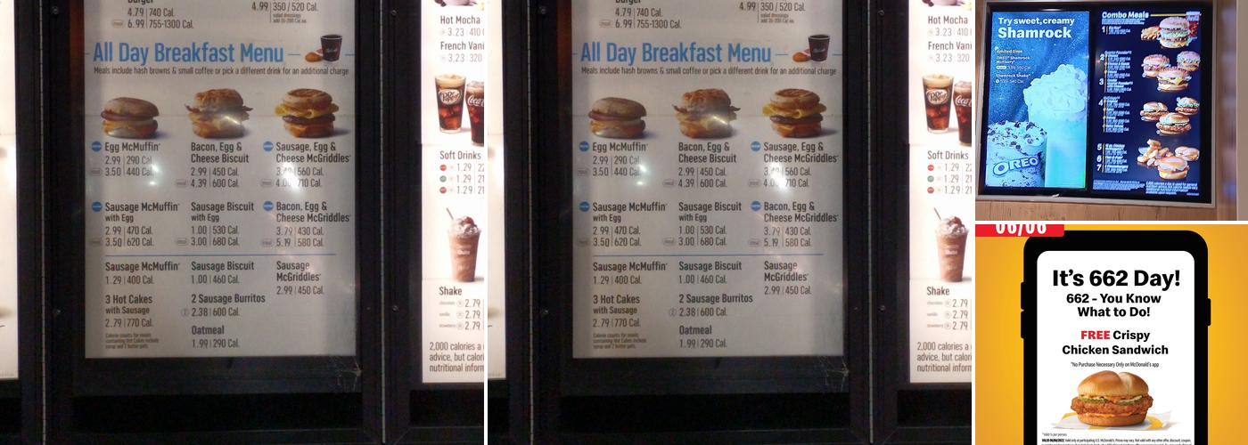 McDonald's Menu