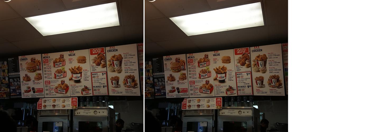 KFC Menu