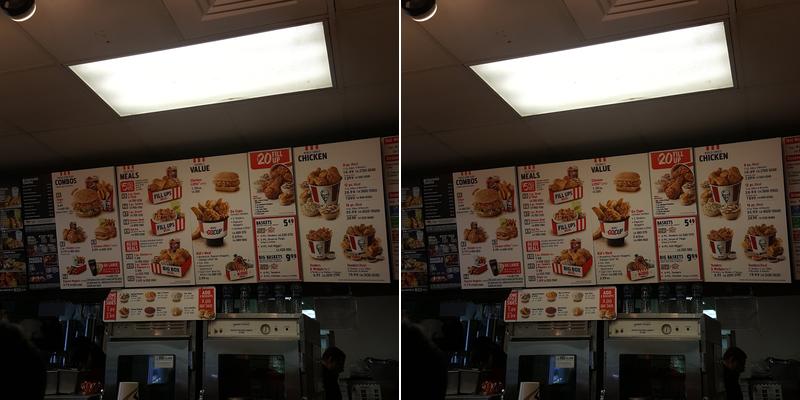 KFC Menu