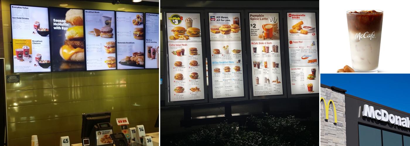 McDonald's Menu