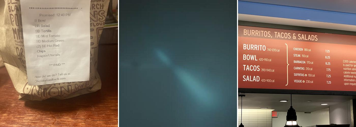 Chipotle Mexican Grill Menu