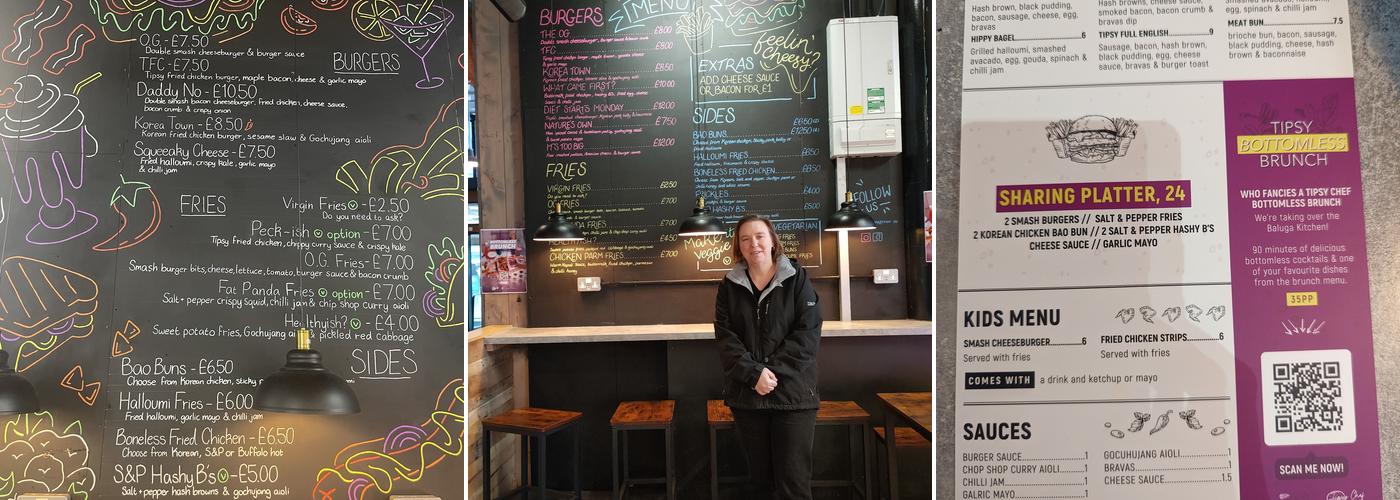 Tipsy Chef Street Food Menu