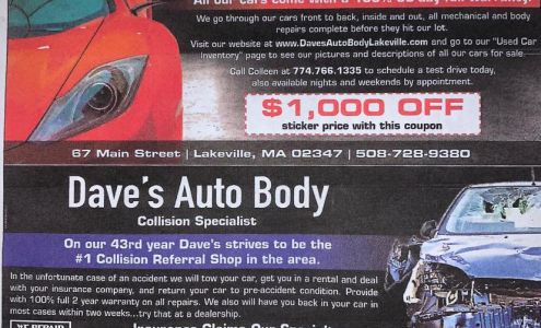 Daves Autobody Lakeville