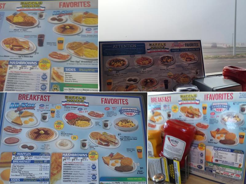 Waffle House Menu