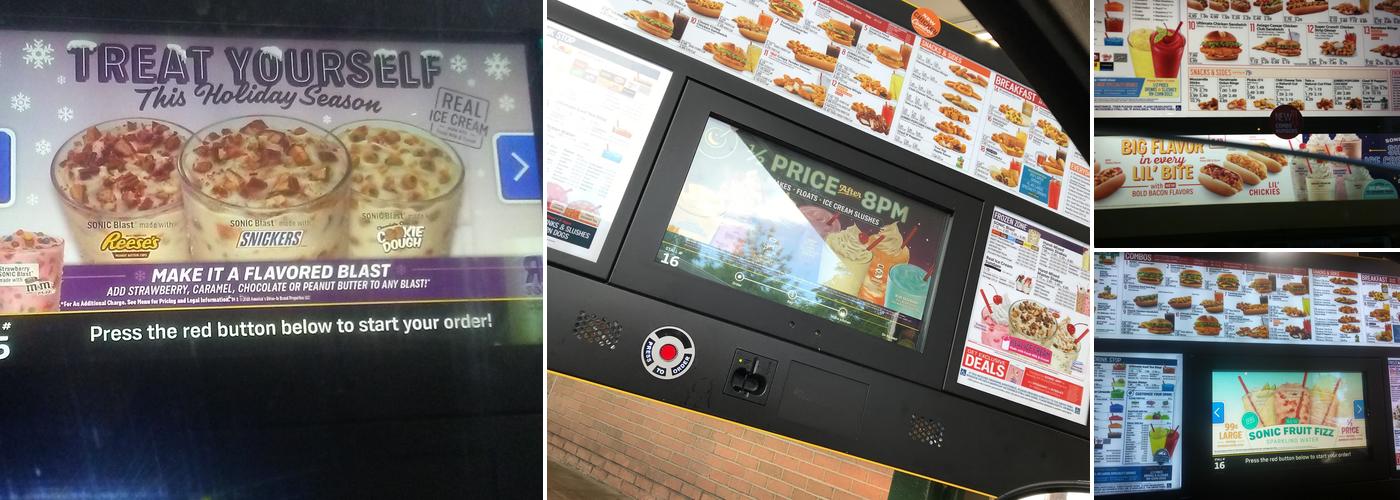 Sonic Drive-In Menu