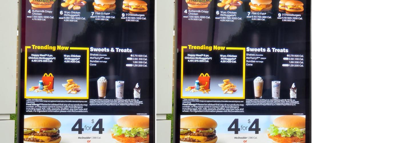McDonald's Menu