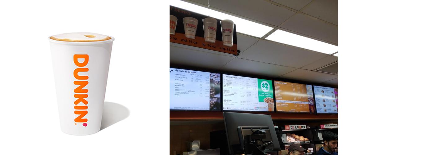 Dunkin' Menu