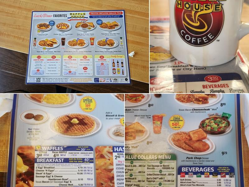 Waffle House Menu