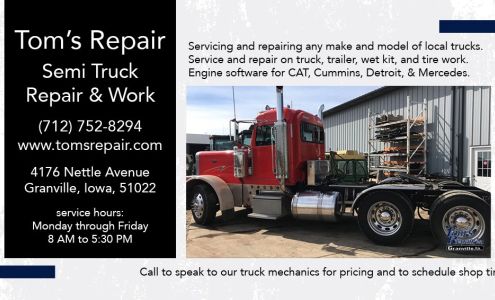 Tom's Repair Inc Granville