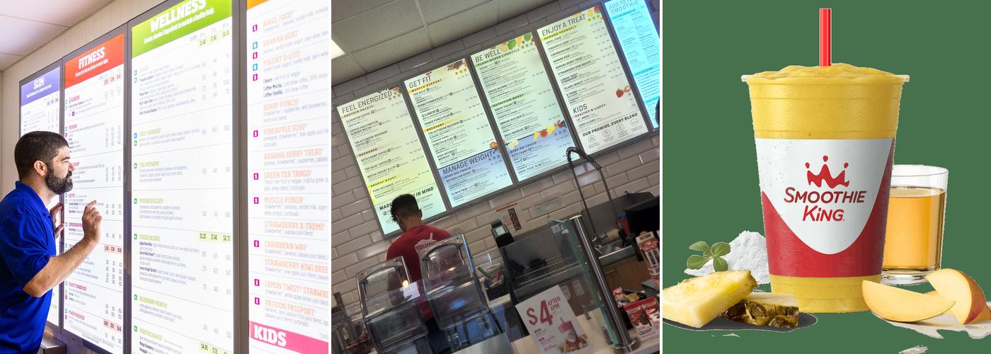 Smoothie King Menu