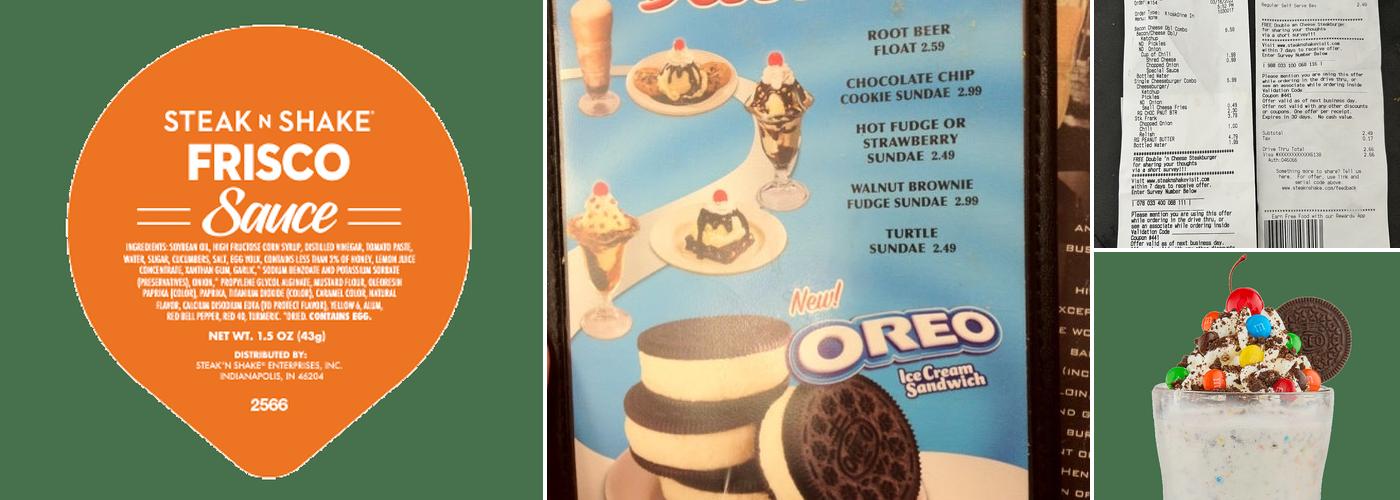 Steak 'n Shake Menu