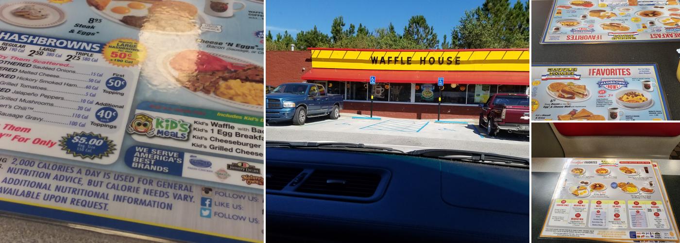 Waffle House Menu