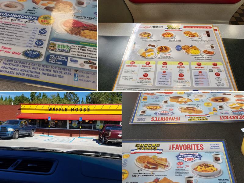 Waffle House Menu