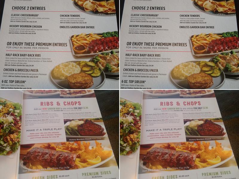 Ruby Tuesday Menu