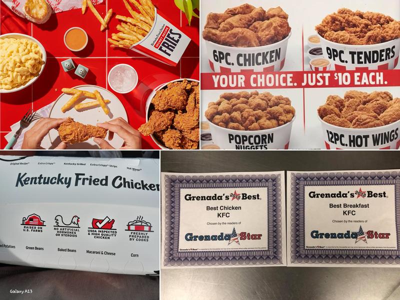 KFC Menu