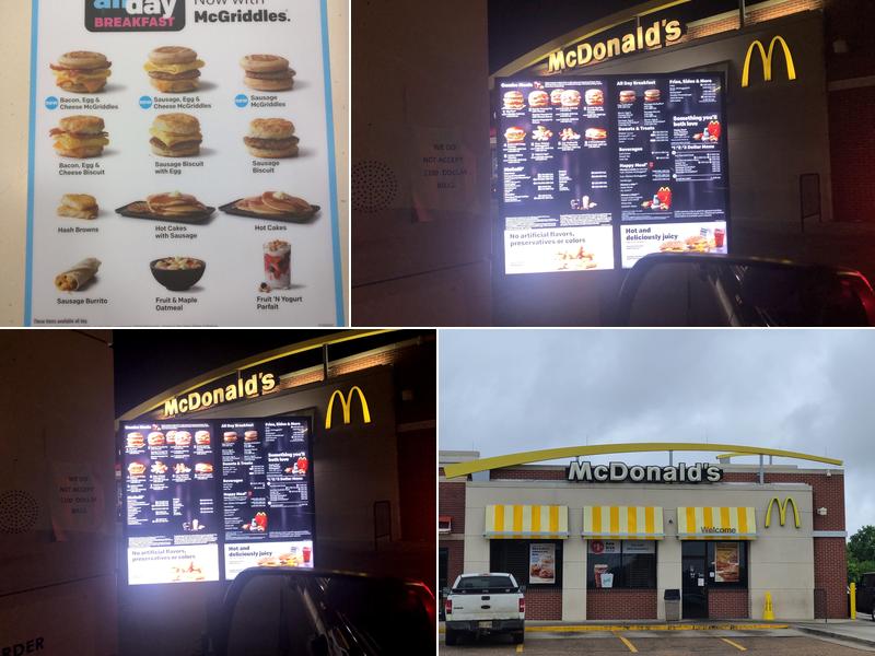 McDonald's Menu