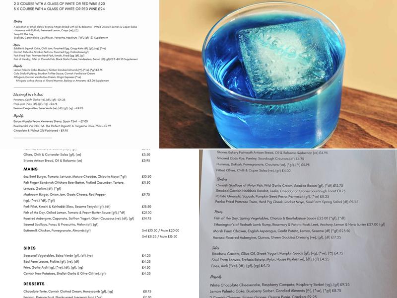 INDIDOG Eatery on the Harbour Menu