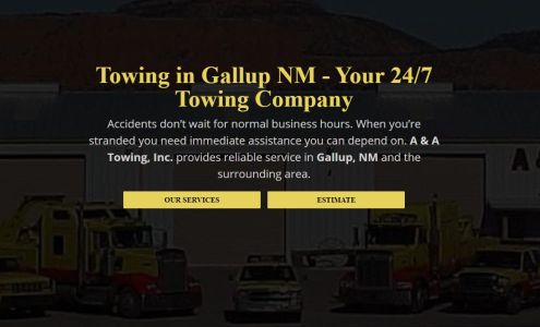 A & A Towing Company Continental Divide
