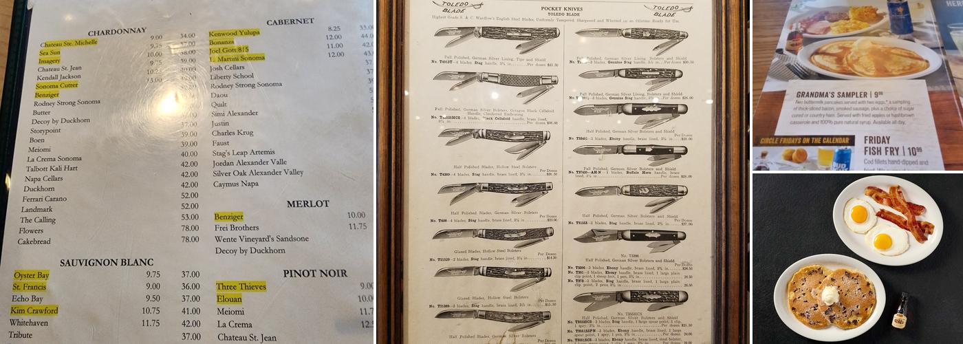 Cracker Barrel Old Country Store Menu