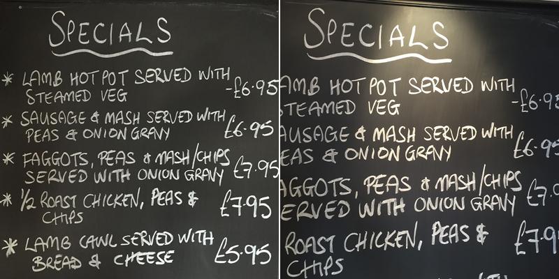 Castle Restaurant And Hotel Menu