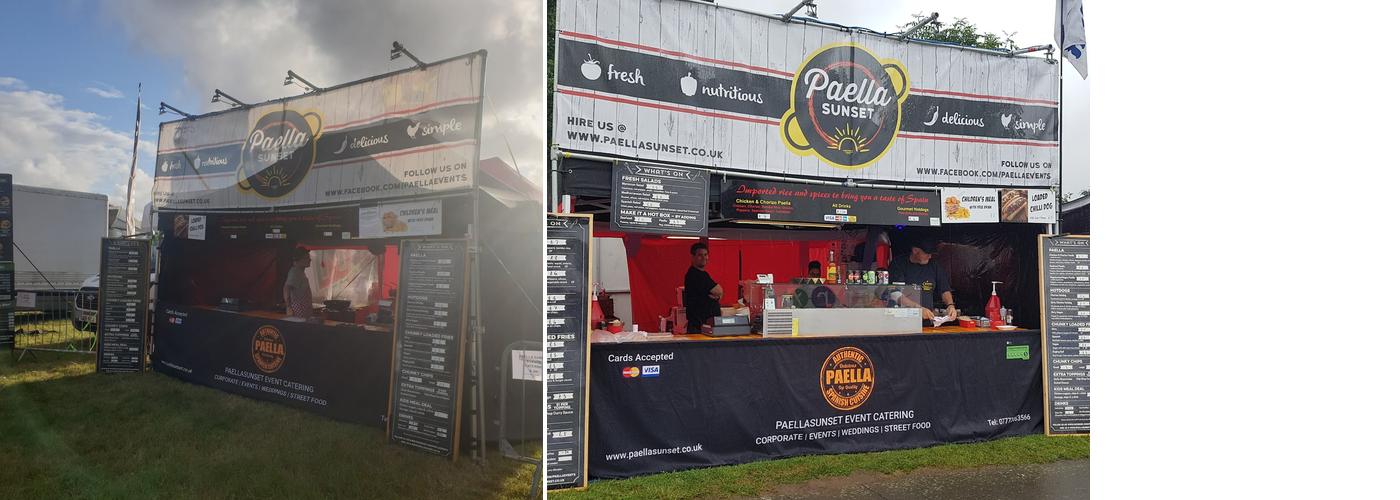 paella sunset events & Hog Roast Menu