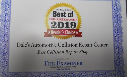 Dale's Body Shop South Gorin