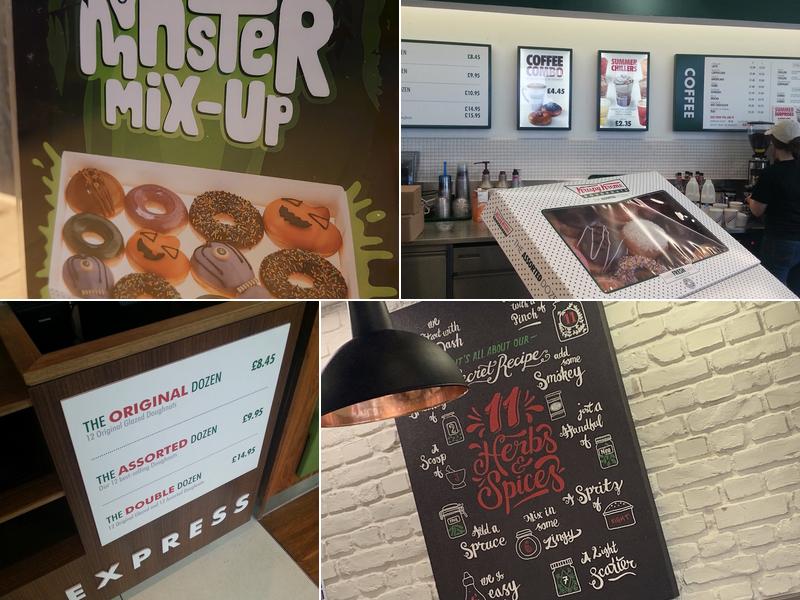 Krispy Kreme Edinburgh Menu