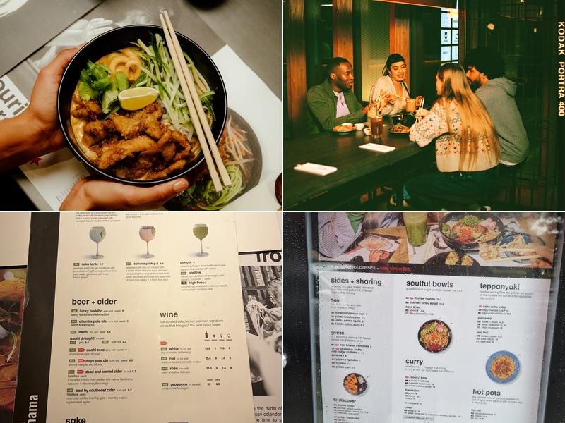 wagamama edinburgh st andrew square Menu