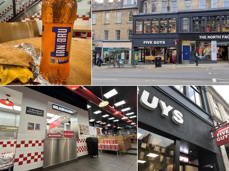 Five Guys Edinburgh Frederick St