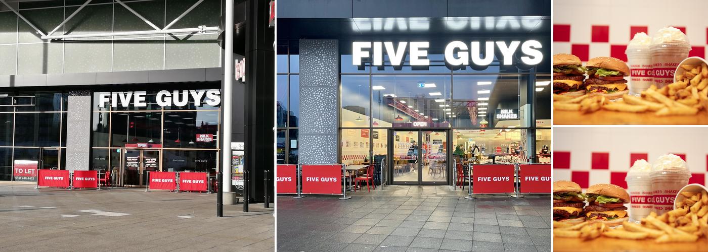 Five Guys Edinburgh Fountain Park
