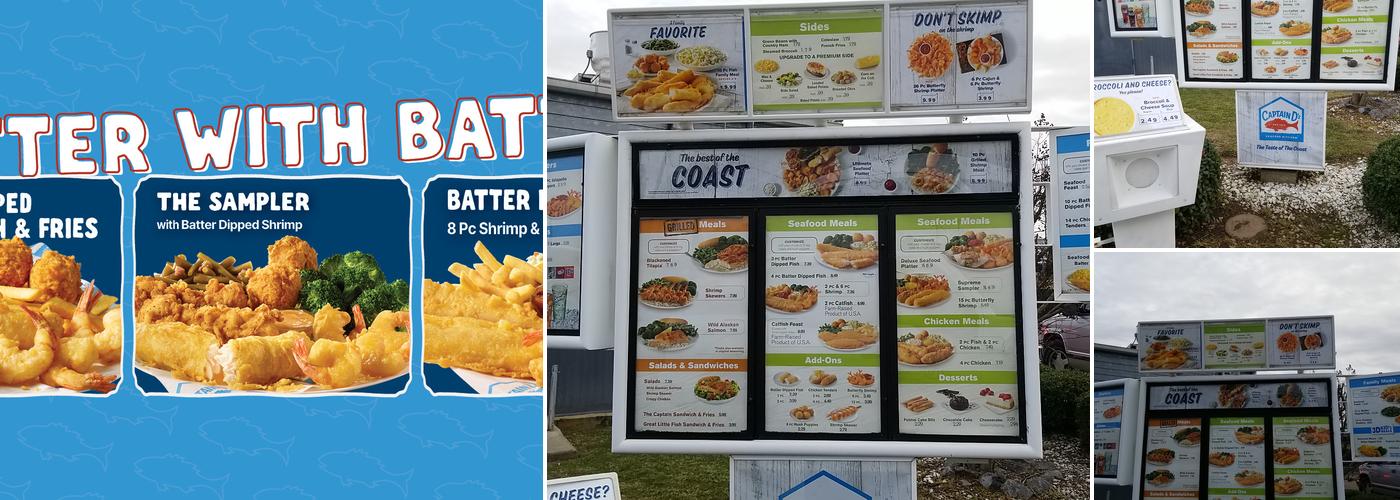 Captain D's Menu