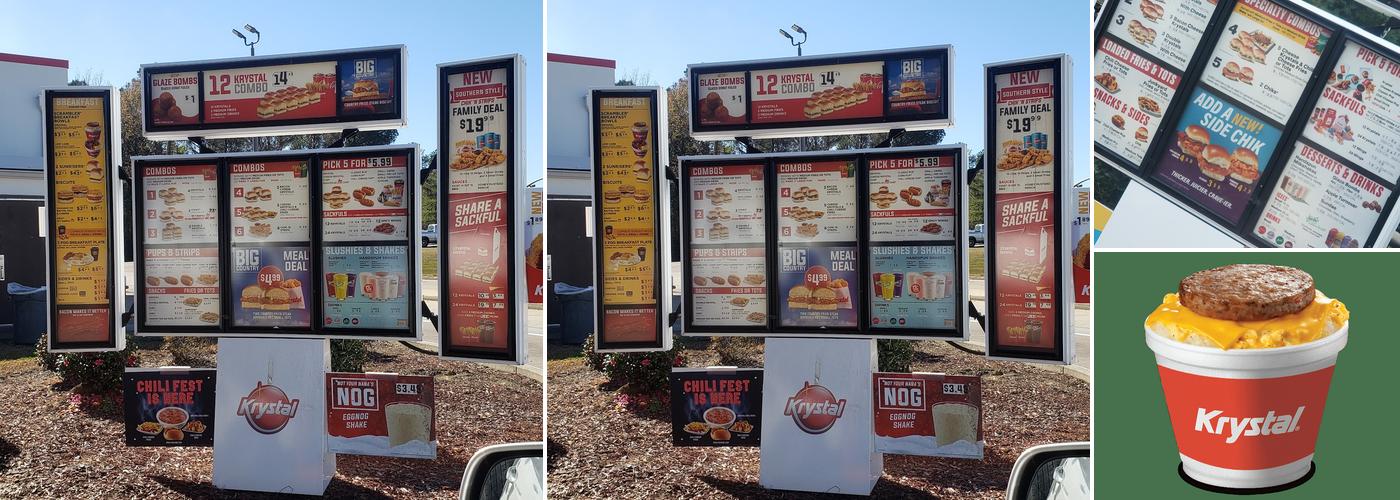 Krystal Menu